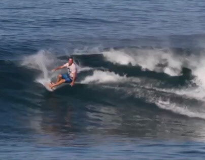 Surf in Lombok, Indonesia (video)
