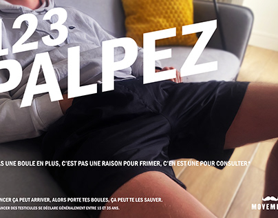 Campagne Movember (fictive) cancers masculins