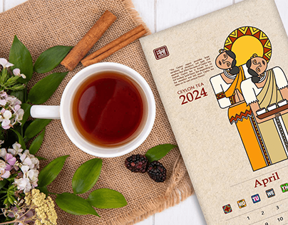 Ceylon Tea | Calendar Design Project