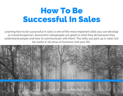 Ethan Dysert: How To Be Successful In Sales