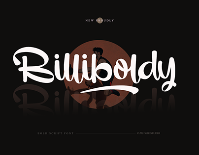 Billiboldy - A New Bold Script Font