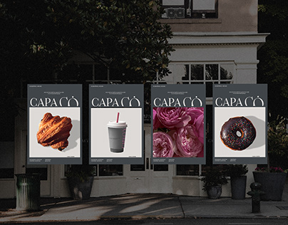 Брендинг CapaCo| Фирменный стиль кофейня| Branding
