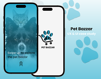 Pet Bazzar UX & UI case study