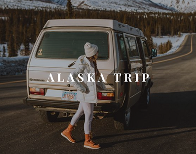 Online travel booking — Alaska Trip