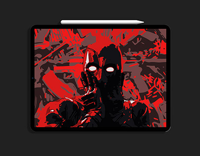 Deadpool Digital Illustration