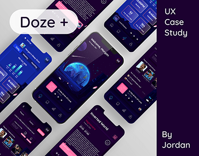 Doze+ :Sleep with Ease! A UX Research Project