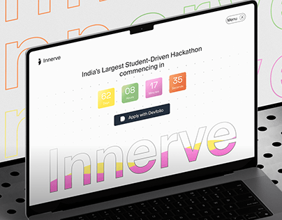 Project thumbnail - Innerve 8 Hackathon Website