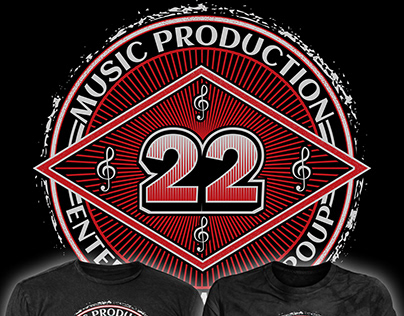 Music t-shirt logo