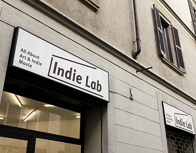 Indie Lab - Art Cinema Brand Identity Design