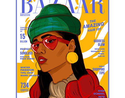 magazine cover design