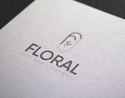 floral logo design