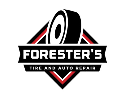 Foresters Tire & Auto Logo Design