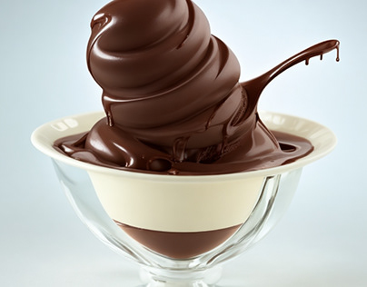 Velvety Bliss: Chocolate Liquid Ice Cream