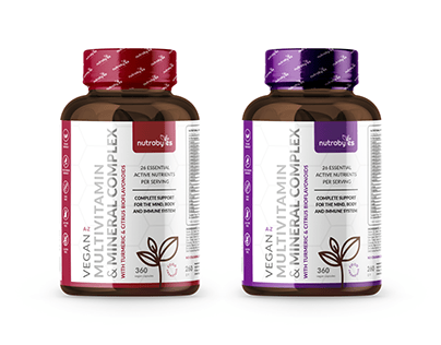 Label design for a new vitamin line