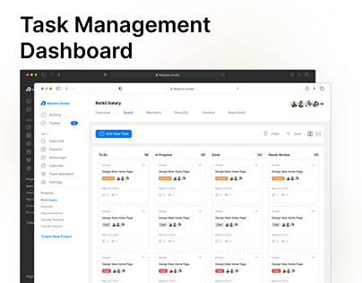 Task Management Dashboard