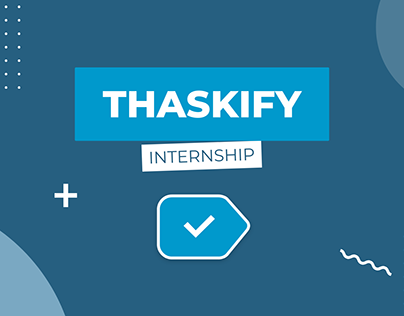 Internship at Thaskify
