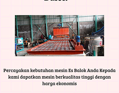 Perakitan Mesin Buat Es Balok 8 Ton Di Lombok Tengah