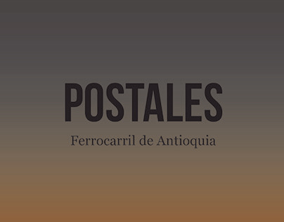 Postales - Ferrocarril de Antioquia