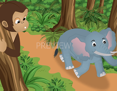 Jungle Tales | 2D Pitch Deck Animation