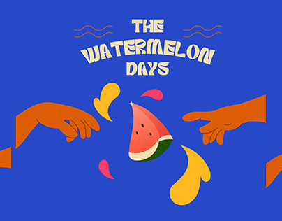 Watermelon days Illustration