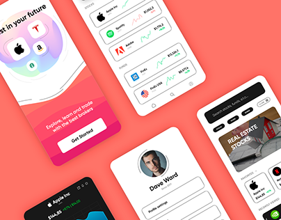 Investments | Mobile app UI/UX