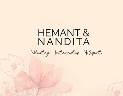 Internship report: Hemant and Nandita