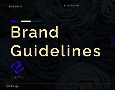 EHAB DENIM Brand Guidelines