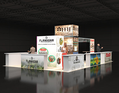 Fermented Foods DisplayCraft Booth Design