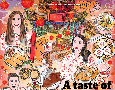 The Caterer - Cover Design - Year of the Tiger
