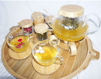 maruboo natural tea set