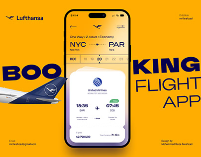 Lufthansa - Booking App