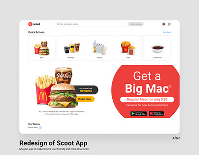 Redesign Scoot App
