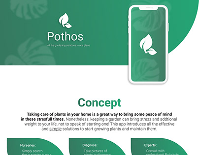 Pothos - Gardening app