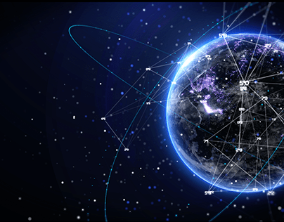 Realistic globe data network monitoring