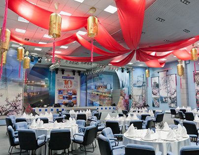 corporate party decorations