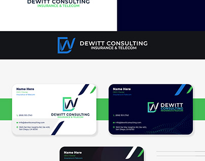 Dewitt Consulting Logo Design