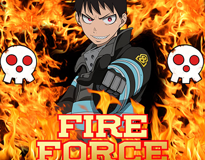 fire force photoshop