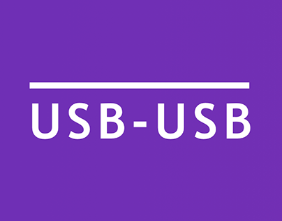 USB-USB // 2013