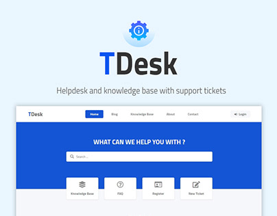 TDesk - Helpdesk and support tickets