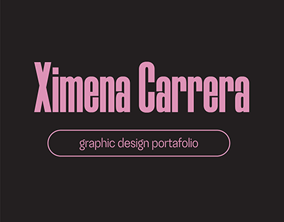 Ximena Carrera Design Portafolio