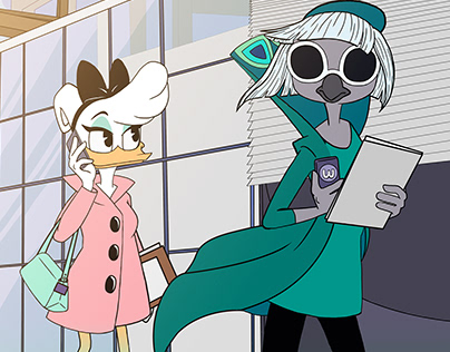 Daisy Duck (DuckTales) Fan Concept Art Reel