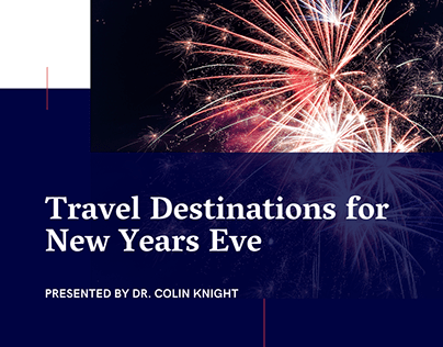 Travel Destinations for New Years Eve