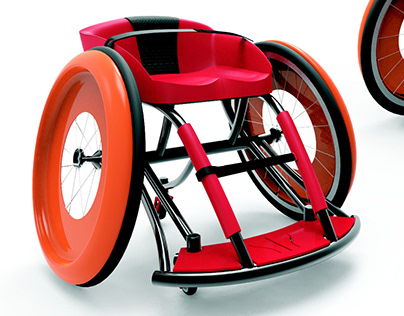 Silla de ruedas para básquet adaptado