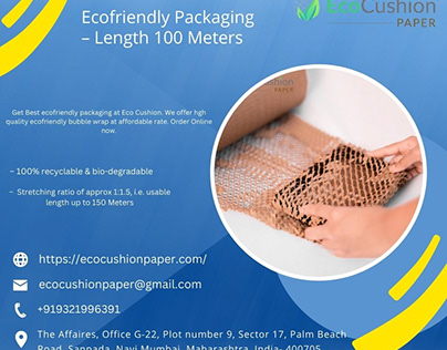 EcoCushion Ecofriendly Packaging - EcoCushion Paper