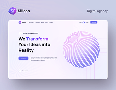 Agency Website Concept