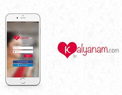 K for Kalyanam Mobile App