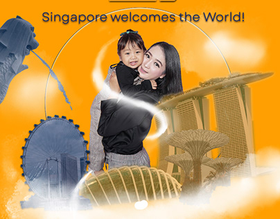 Collage poster of Singapore Airlines