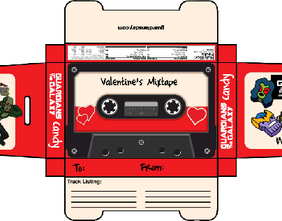 Guardian of the Galaxy Valentine's Day Candy Box