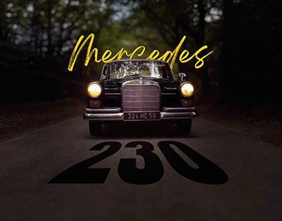 Shooting Mercedes 230