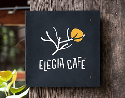 elegia café | rebranding
